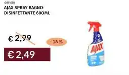 Ajax spray bagno disinfettante