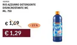 Prezzemolo e Vitale Rio azzurro detergente disincrostante wc offerta