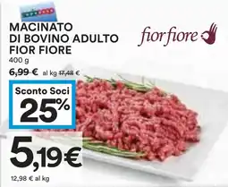 Coop Superstore Macinato di bovino adulto forfiore offerta