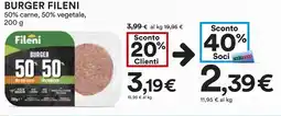 Coop Superstore Burger FILENI offerta
