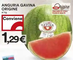 Coop Superstore Anguria gavina origine offerta