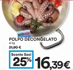 Coop Superstore Polpo decongelato offerta
