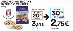 Coop Superstore Arachidi americane in guscio VENTURA offerta