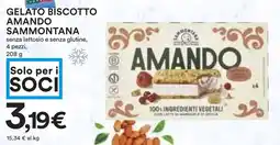 Coop Superstore Gelato biscotto amando SAMMONTANA offerta