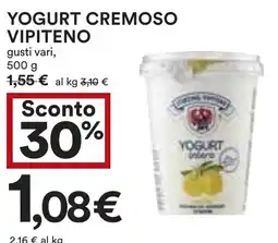 Coop Superstore Yogurt cremoso VIPITENO gusti vari offerta