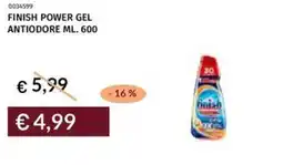 Prezzemolo e Vitale Finish power gel antiodore offerta