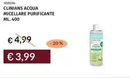 Prezzemolo e Vitale Clinians acqua micellare purificante offerta