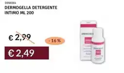 Prezzemolo e Vitale Dermogella detergente intimo offerta