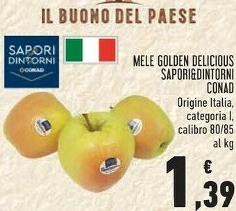 Conad City Conad sapori e dintorni mele golden delicious offerta