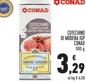 Conad City Conad cotechino di modena igp offerta