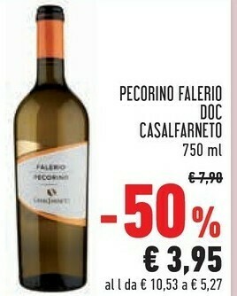 Conad City Pecorino falerio offerta