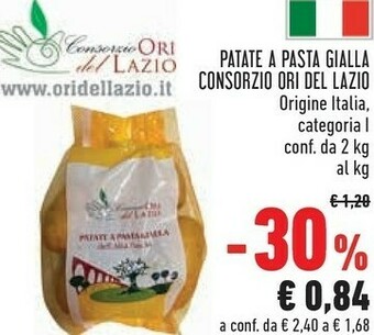 Conad City Patate a pasta gialla offerta