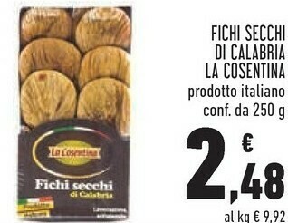 Fichi secchi di calabria 250 g(ml)