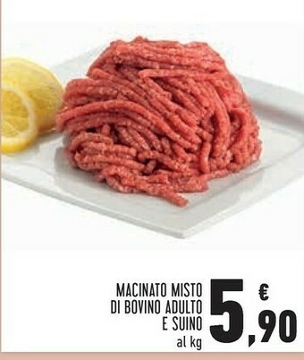 Conad City Macinato misto di bovino adulto e suino offerta