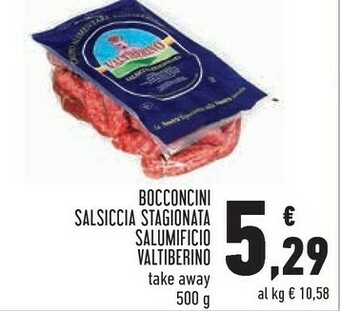 Conad City Salumificio valtiberino bocconcini salsiccia stagionata offerta