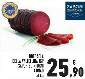 Conad City Sapori & dintorni conad bresaola della valtellina igp offerta