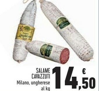 Conad City Cavazzuti salame offerta