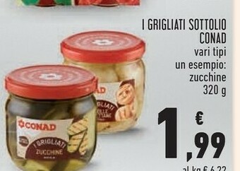 Conad City Conad i grigliati sottolio offerta