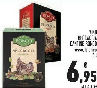 Conad City Vino beccaccia offerta