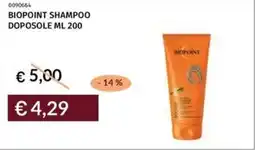 Prezzemolo e Vitale Biopoint shampoo doposole offerta
