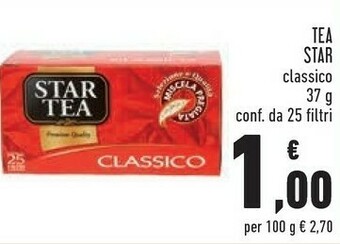 Conad City Star tea - star tea classico offerta