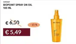 Prezzemolo e Vitale Biopoint spray on oil offerta