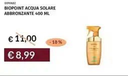 Prezzemolo e Vitale Biopoint acqua solare abbronzante offerta