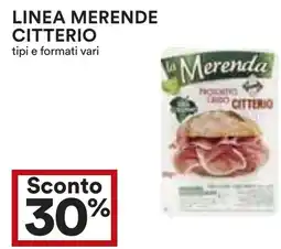 Coop Superstore Linea merende CITTERIO offerta