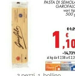 Conad City Pasta di semola offerta