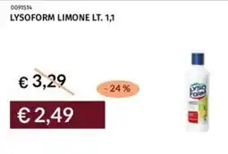 Prezzemolo e Vitale Lysoform limone offerta