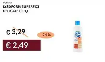 Prezzemolo e Vitale Lysoform superfici delicate offerta