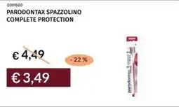Parodontax spazzolino complete protection