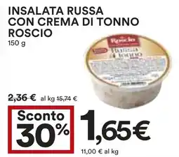 Coop Superstore Insalata russa con crema di tonno ROSCIO offerta