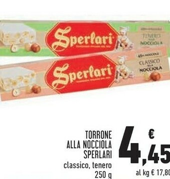 Conad Torrone alla nocciola offerta