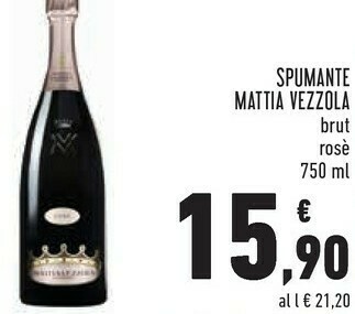 Conad Mattia vezzola spumante offerta