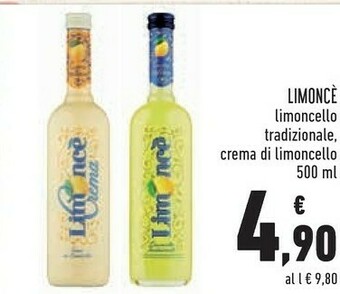 Conad Limoncello 500 g(ml) offerta