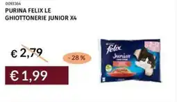 Prezzemolo e Vitale Purina felix le ghiottonerie junior offerta