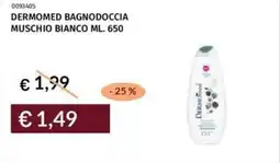 Prezzemolo e Vitale Dermomed bagnodoccia muschio bianco offerta