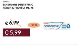 Prezzemolo e Vitale Sensodyne dentifricio repair & protect offerta