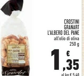 Conad Crostini granart offerta