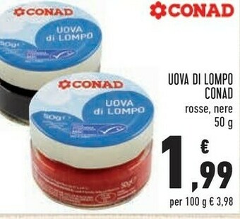 Conad Conad - uova di lompo 50 g(ml) offerta