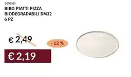 Prezzemolo e Vitale Bibo piatti pizza biodegradabili dm32 offerta
