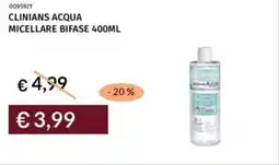 Prezzemolo e Vitale Clinians acqua micellare bifase offerta