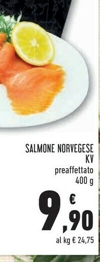 Conad Salmone norvegese affumicato offerta