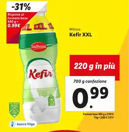 Lidl Milbona Kefir XXL offerta