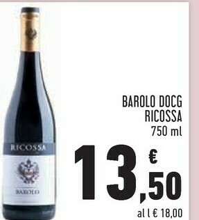 Conad Barolo - barolo 750 g(ml) offerta