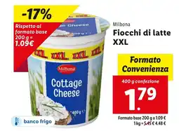 Lidl Milbona Fiocchi di latte XXL offerta