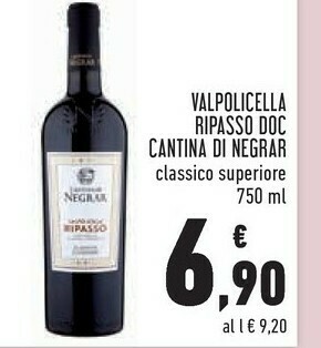 Conad Valpolicella ripasso 750 g(ml) offerta
