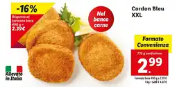 Lidl Cordon Bleu XXL offerta