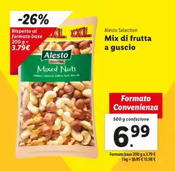 Lidl Alesto Selection Mix di frutta a guscio offerta
